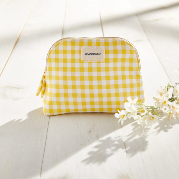 TROUSSE VICHY JAUNE